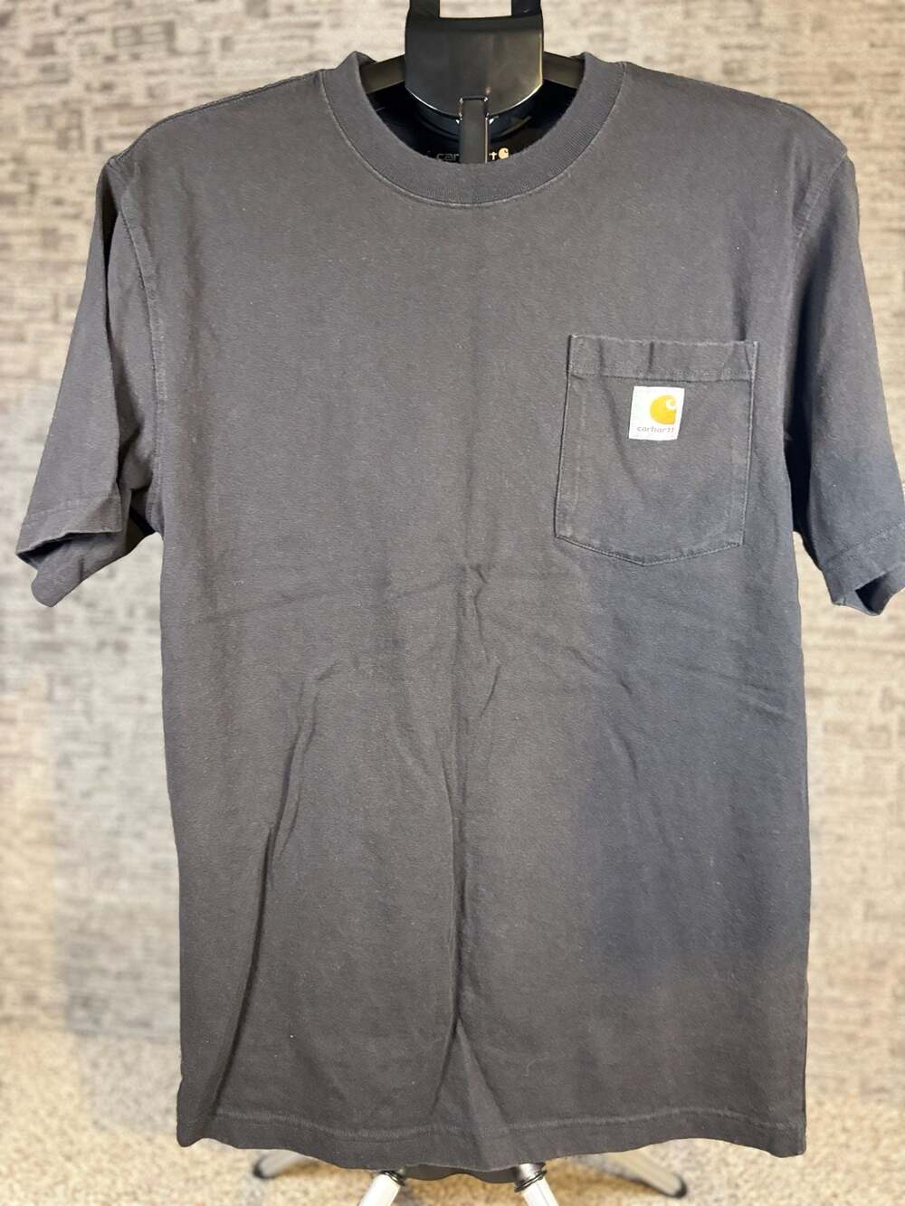 Carhartt Loose Fit Heavyweight Short-Sleeve Pocket T-Shirt K87 Black Size S 211